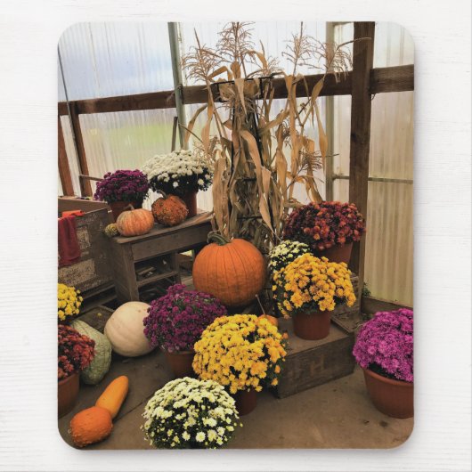 Tapis De Souris Autumn Decor (Devant)
