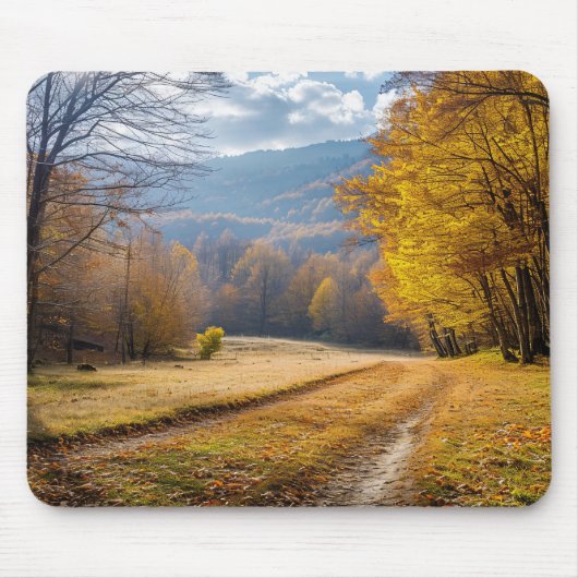 Tapis De Souris Autumn Walk (Devant)