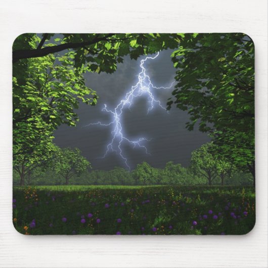 Tapis De Souris Avant la tempête Mousepad (Devant)