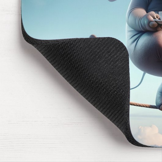 Tapis De Souris Avec café, tout est possible (Coin)
