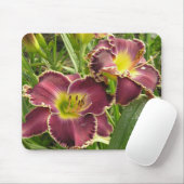 Tapis de souris avec des paires de Daylilies (Avec souris)