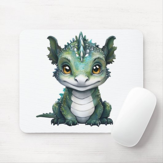 Tapis de souris avec dragon (Avec souris)