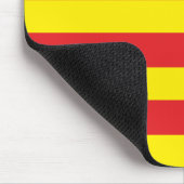 Tapis de Souris avec drapeau Catalan "Serenya" (Coin)