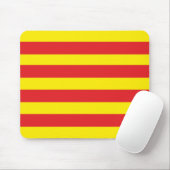 Tapis de Souris avec drapeau Catalan "Serenya" (Avec souris)