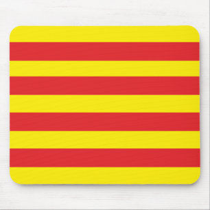 Tapis de Souris avec drapeau Catalan "Serenya"