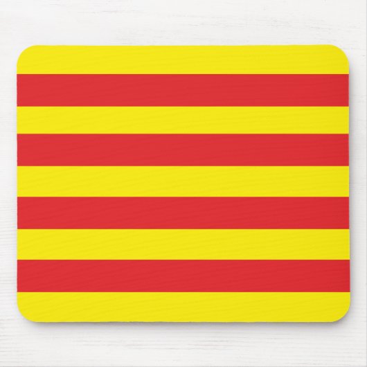 Tapis de Souris avec drapeau Catalan "Serenya" (Devant)