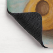 Tapis de souris avec la conception originale d'art (Coin)