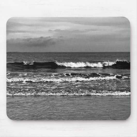 Tapis de souris avec la photo noire et blanche de (Devant)