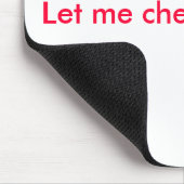 Tapis de souris avec l'attitude. - Customisé (Coin)