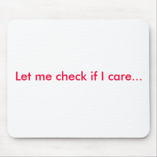 Tapis de souris avec l'attitude. - Customisé