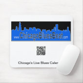 Tapis de souris avec le code de QR pour le (Avec souris)