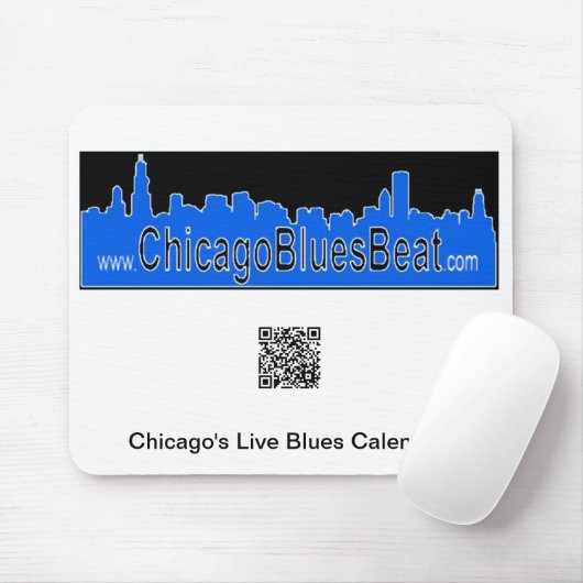 Tapis de souris avec le code de QR pour le (Avec souris)