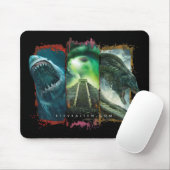 Tapis de souris avec le domaine, Le LOCH et le (Avec souris)