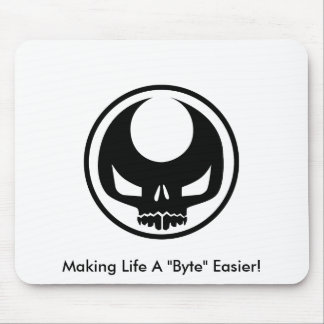 Tapis de souris avec le logo et le slogan de cc