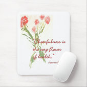 Tapis de souris avec le proverbe japonais (Avec souris)