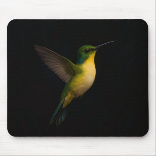 Tapis de souris avec oiseau volant