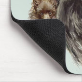 Tapis De Souris Avec son chien (Coin)