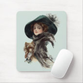 Tapis De Souris Avec son chien (Avec souris)