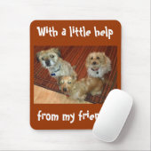 Tapis De Souris avec une peu d'aide de mes amis (Avec souris)