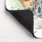 Tapis de souris avec une saveur de voyage (Coin)