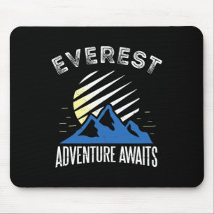 Tapis De Souris Aventure Everest Attend L'escalade De Montagne T