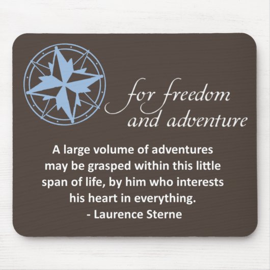 Tapis De Souris Aventure Mousepad (Devant)