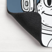 Tapis De Souris Aventure spatiale de la grenouille astronaute mign (Coin)