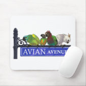 Tapis De Souris Avenue aviaire Mousepad (choisissez n'importe (Avec souris)