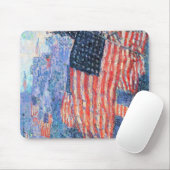 Tapis De Souris Avenue dans la pluie par Frederick Childe Hassam (Avec souris)