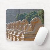 Tapis De Souris Avenue des sphinx dans le temple de Karnak - Egypt (Avec souris)