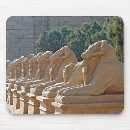 Tapis De Souris Avenue des sphinx dans le temple de Karnak - Egypt (Devant)