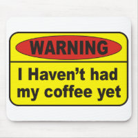 Avertissement - café
