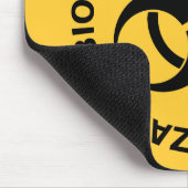 Tapis De Souris Avertissement de Biohazard (Coin)