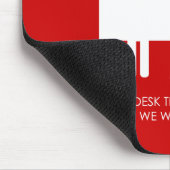 Tapis De Souris Avertissement de service SVP (Coin)