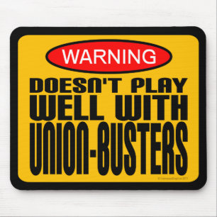 Tapis De Souris Avertissement : Ne joue pas bien avec des