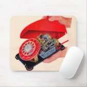 Tapis De Souris aveu de téléphone (Avec souris)