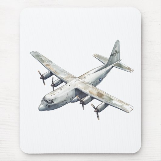 Tapis De Souris Avion (Devant)