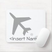 Tapis De Souris Avion (Avec souris)
