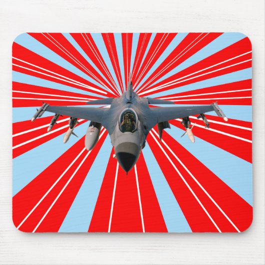 Tapis De Souris Avion de chasse (Devant)