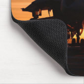 Tapis De Souris Avion de combat (Coin)