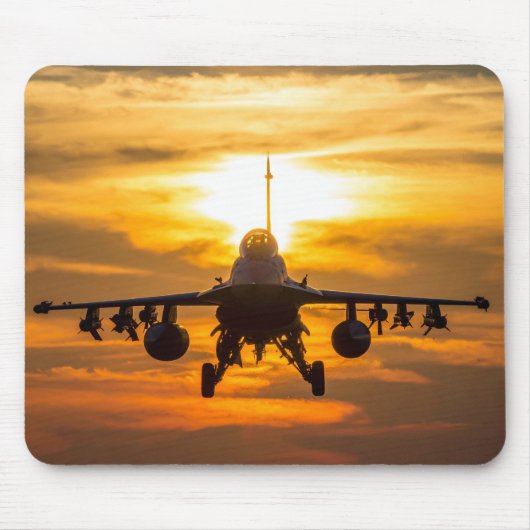 Tapis De Souris Avion de combat (Devant)