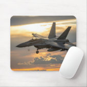 Tapis De Souris Avion de combat (Avec souris)