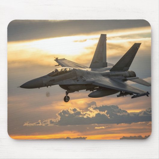 Tapis De Souris Avion de combat (Devant)