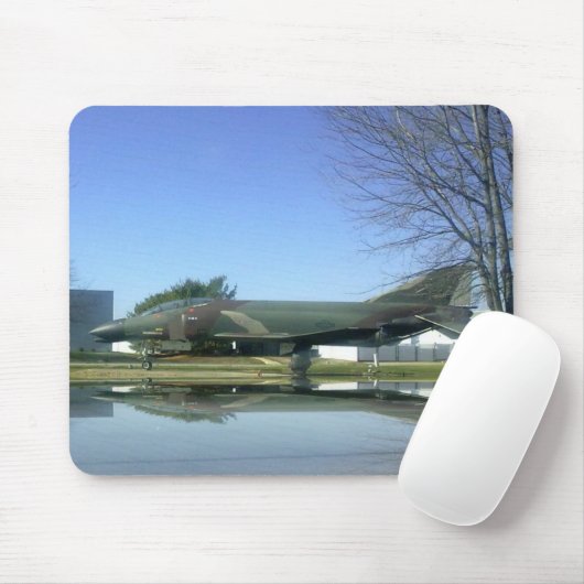 Tapis De Souris Avion de combat (F4-Phantom) Mousepad (Avec souris)