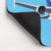 Tapis De Souris Avion de dessin (Coin)