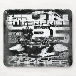 Tapis De Souris Avion Enterprise Mousepad