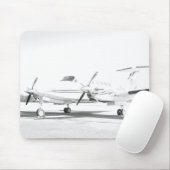 Tapis De Souris Avion Mousepad (Avec souris)