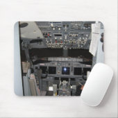 Tapis De Souris Avions à réaction d'habitacle (Avec souris)
