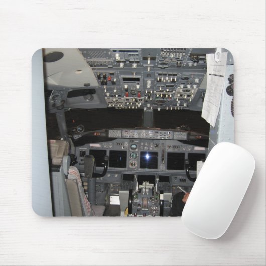 Tapis De Souris Avions à réaction d'habitacle (Avec souris)