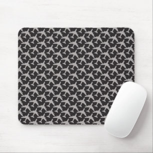 Tapis De Souris Avions en gris Pilote Avion Aviation Aviateur